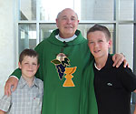 Adam, Father Monk & Dylan :: click to enlarge.