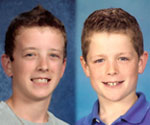 Dylan & Adam school photos for 2007.